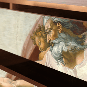 Sideboard - STORYZ - T4 The Creation of Adam - Walnut