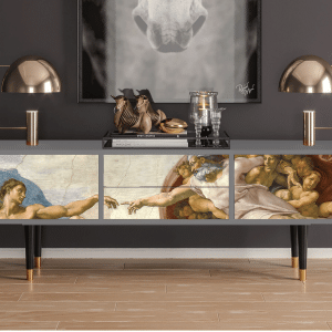 Sideboard - STORYZ - T4 The Creation of Adam - Grey