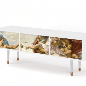 Sideboard - STORYZ - T4 The Creation of Adam - White
