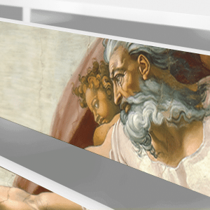 Sideboard - STORYZ - T4 The Creation of Adam - White