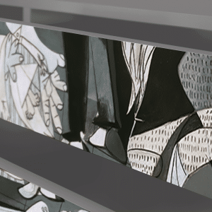 Sideboard - STORYZ - T4 Guernica by Picasso - Grey
