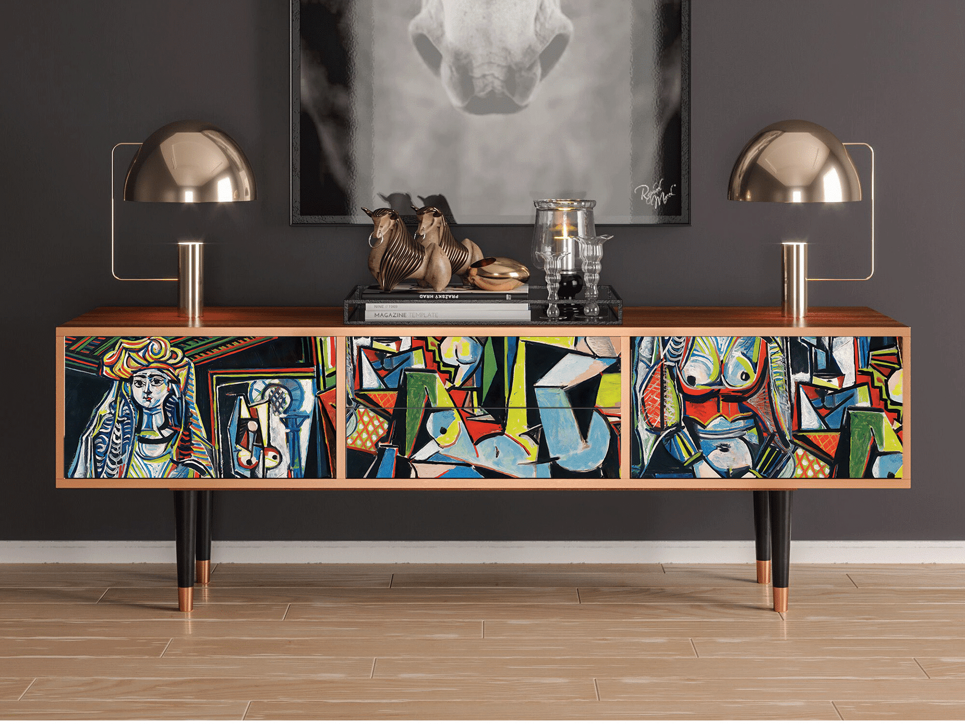 Sideboard - STORYZ - T4 Women of Algiers - Walnut
