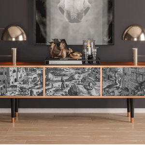 Sideboard - STORYZ - T4 Bird Dropping - Walnut