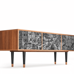 Sideboard - STORYZ - T4 Bird Dropping - Walnut