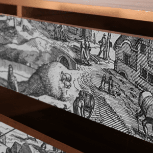 Sideboard - STORYZ - T4 Bird Dropping - Walnut