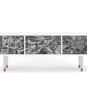 Sideboard - STORYZ - T4 Bird Dropping - White