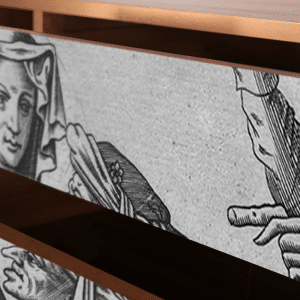 Sideboard - STORYZ - T4 Blau Schuyte - Walnut