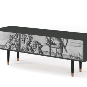 Sideboard - STORYZ - T4 Blau Schuyte - Antracite
