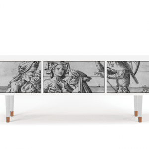 Sideboard - STORYZ - T4 Blau Schuyte - White