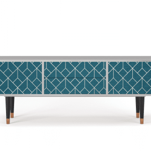 Sideboard - STORYZ - T4 Turquoise Geometry - Grey