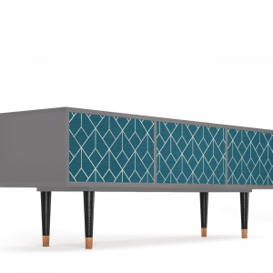 Sideboard - STORYZ - T4 Turquoise Geometry - Grey