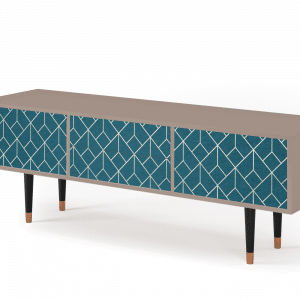 Sideboard - STORYZ - T4 Turquoise Geometry - Latte