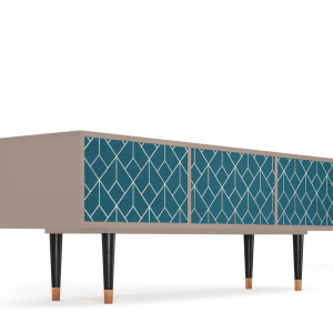 Sideboard - STORYZ - T4 Turquoise Geometry - Latte