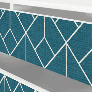 Sideboard - STORYZ - T4 Turquoise Geometry - White