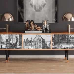 Sideboard - STORYZ - T4 Castle by Breugel - Walnut