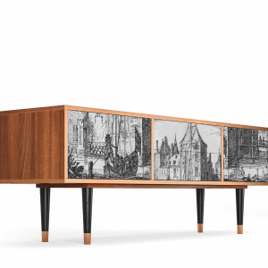 Sideboard - STORYZ - T4 Castle by Breugel - Walnut