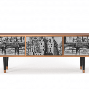Sideboard - STORYZ - T4 Castle with Bridge - Walnut