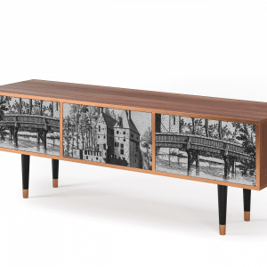 Sideboard - STORYZ - T4 Castle with Bridge - Walnut