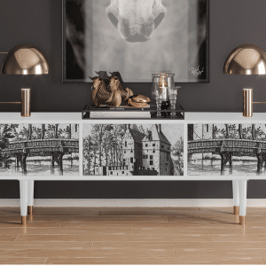 Sideboard - STORYZ - T4 Castle with Bridge - White