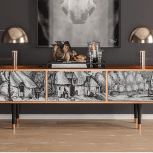 Sideboard - STORYZ - T4 Farms in a Village - Walnut