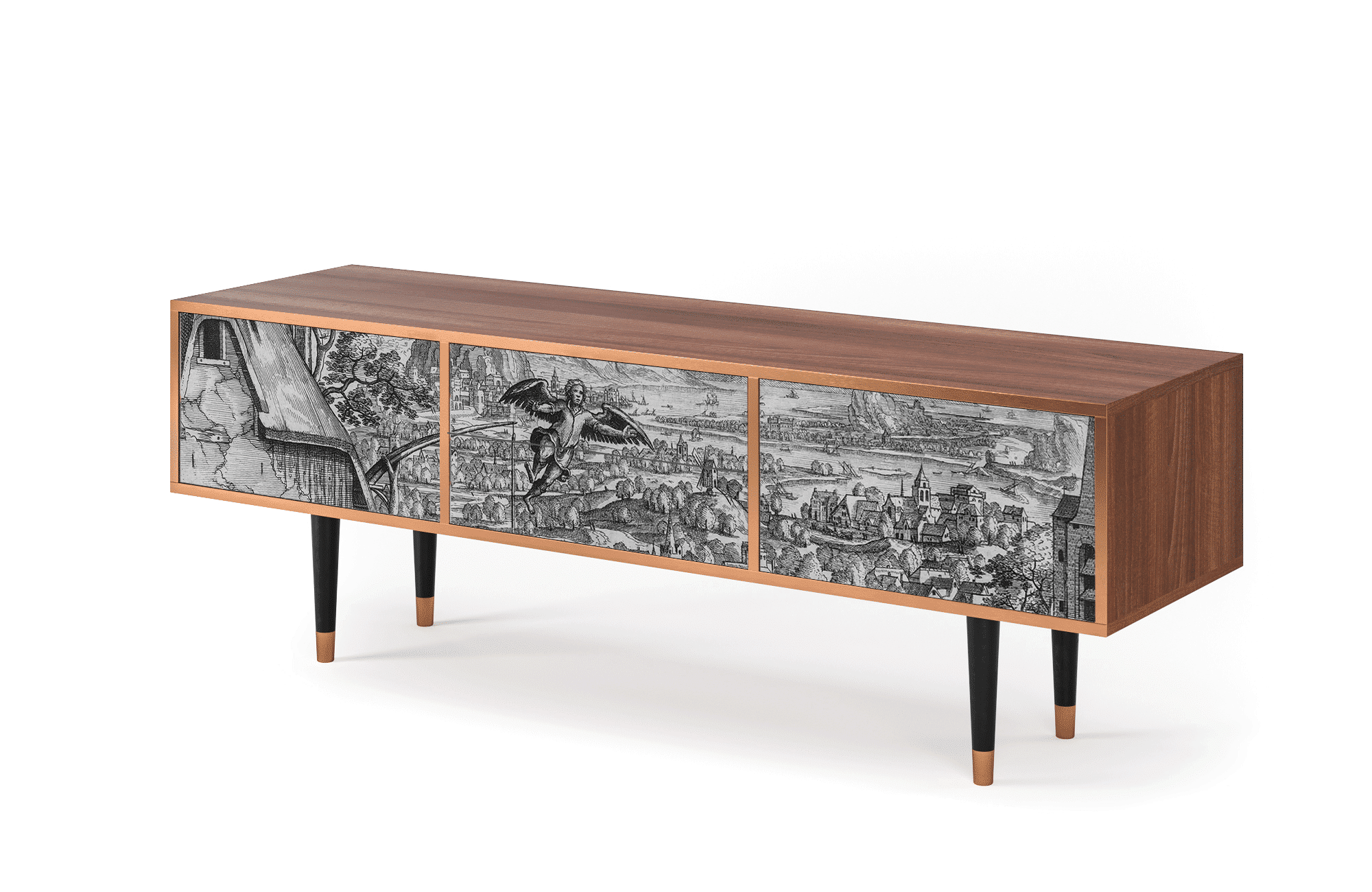 T4_184_001 Sideboard - STORYZ - T4 Departure - Walnut