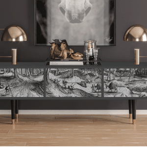 Sideboard - STORYZ - T4 Rusticorum - Antracite