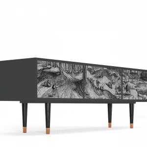 Sideboard - STORYZ - T4 Rusticorum - Antracite