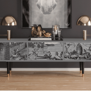 Sideboard - STORYZ - T4 Saint Martin - Grey