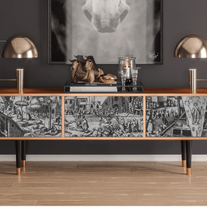 Sideboard - STORYZ - T4 The Festival of Saint - Walnut