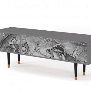 Sideboard - STORYZ - T4 Big Fish Eat Little - Grey