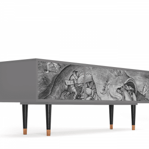 Sideboard - STORYZ - T4 Big Fish Eat Little - Grey