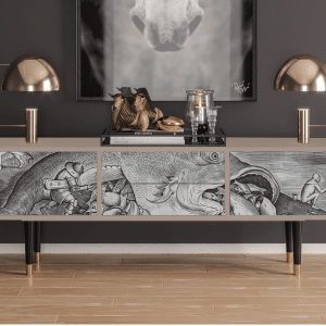 Sideboard - STORYZ - T4 Big Fish Eat Little - Latte