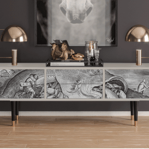 Sideboard - STORYZ - T4 Big Fish Eat Little - Sand