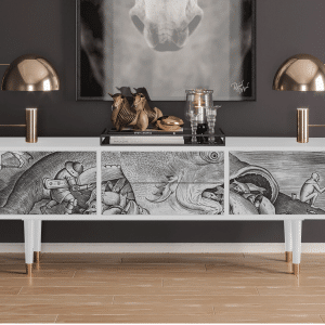Sideboard - STORYZ - T4 Big Fish Eat Little - White