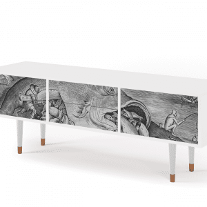Sideboard - STORYZ - T4 Big Fish Eat Little - White