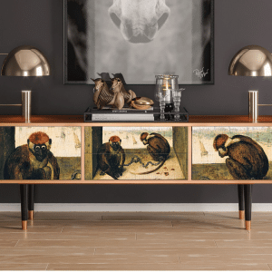 Sideboard - STORYZ - T4 Two Monkeys - Walnut