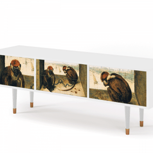 Sideboard - STORYZ - T4 Two Monkeys - White
