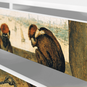 Sideboard - STORYZ - T4 Two Monkeys - White