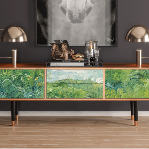 Sideboard - STORYZ - T4 Green Wheat Fields - Walnut