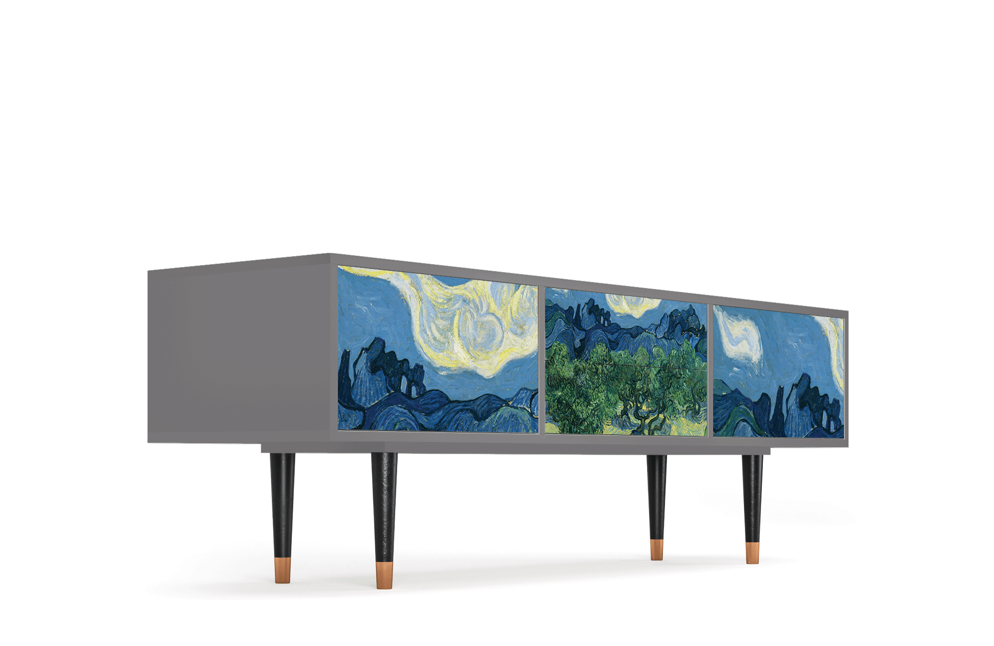 Sideboard – STORYZ – T4 The Oil Trees – Grey Sideboard - STORYZ - T4 The Oil Trees - Grey