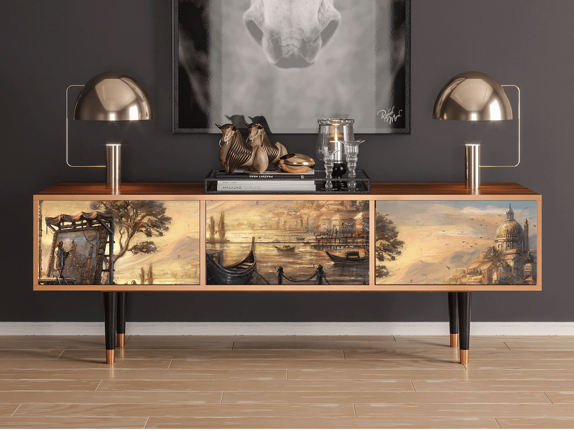 Sideboard - STORYZ - T4 Venice - Walnut