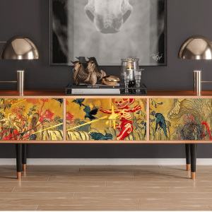 Sideboard - STORYZ - T4 Blood by James Jean - Walnut