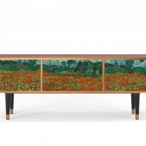 Sideboard - STORYZ - T4 Poppy field by van Gogh - Walnut