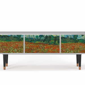Sideboard - STORYZ - T4 Poppy field by van Gogh - Grey