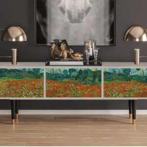 Sideboard - STORYZ - T4 Poppy field by van Gogh - Sand