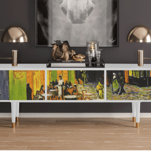 Sideboard - STORYZ - T4 Café Terrace at Night - White