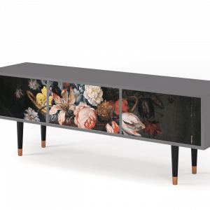 Sideboard - STORYZ - T4 Still Life with Flowers - Grey