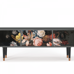 Sideboard - STORYZ - T4 Still Life with Flowers - Antracite