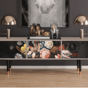 Sideboard - STORYZ - T4 Still Life with Flowers - Latte