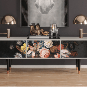 Sideboard - STORYZ - T4 Still Life with Flowers - Sand